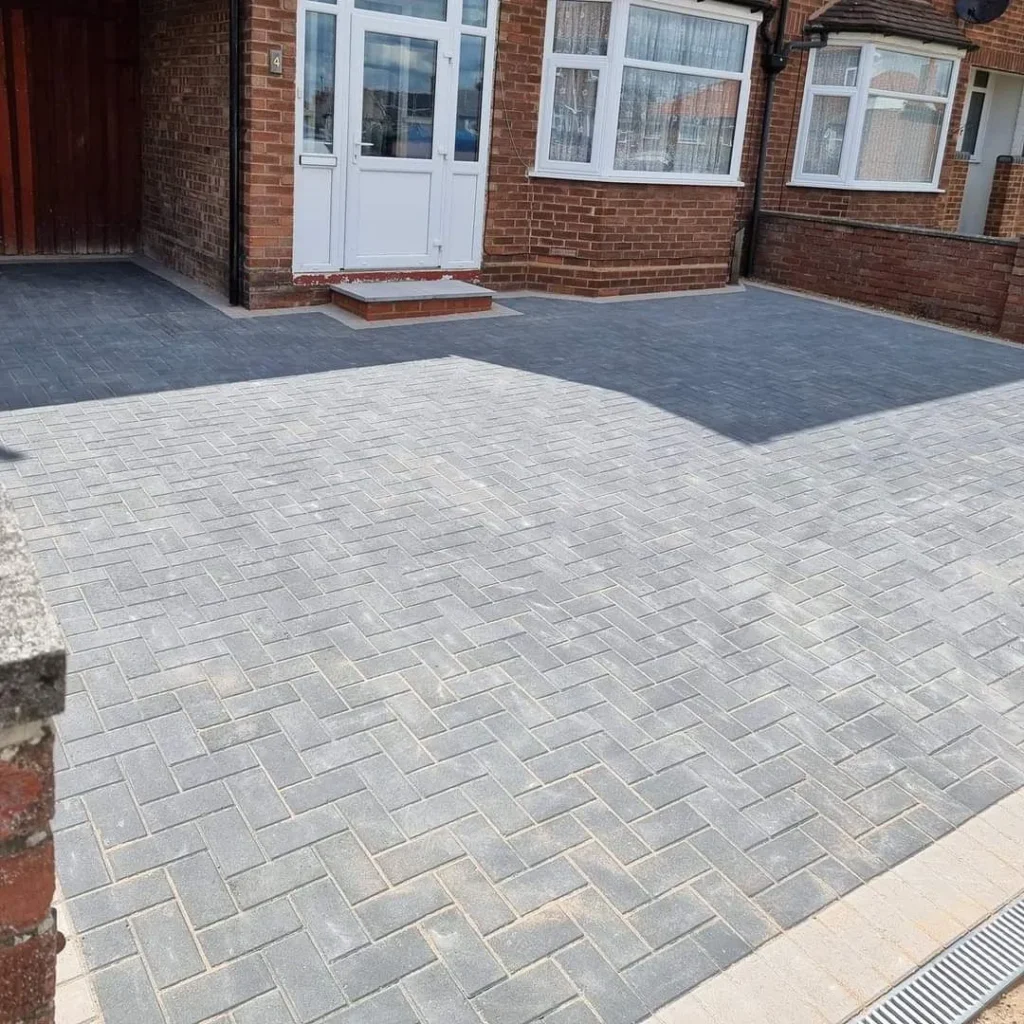 Block Paved Driveway Ipswich